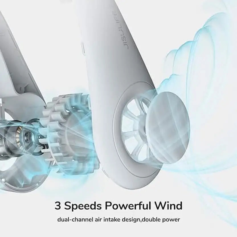 USB Rechargeable Stylish Portable Neck Fan