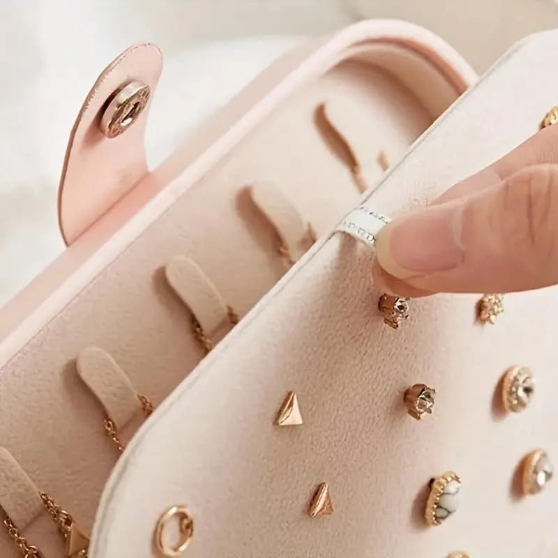 PU Leather Jewellery Organisers Box