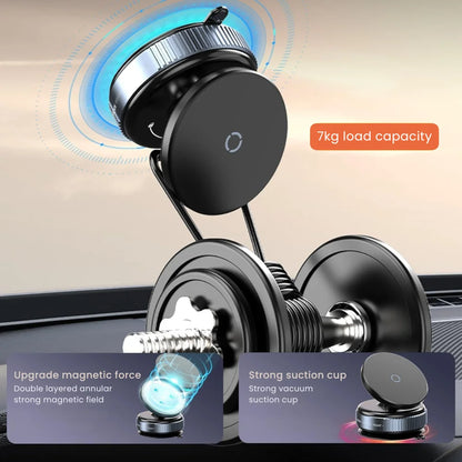 360° Rotatable Vacuum Suction Magnetic Phone Holder