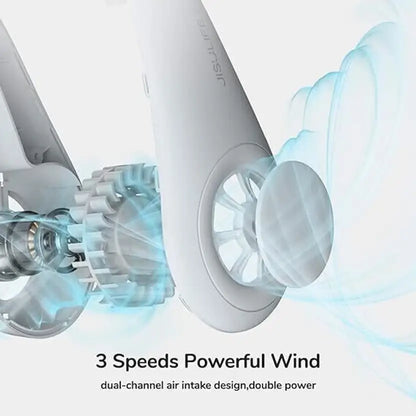 USB Rechargeable Stylish Portable Neck Fan