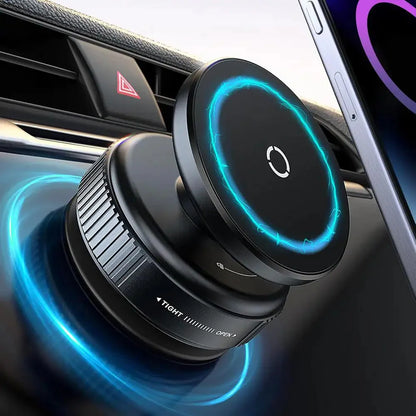 360° Rotatable Vacuum Suction Magnetic Phone Holder