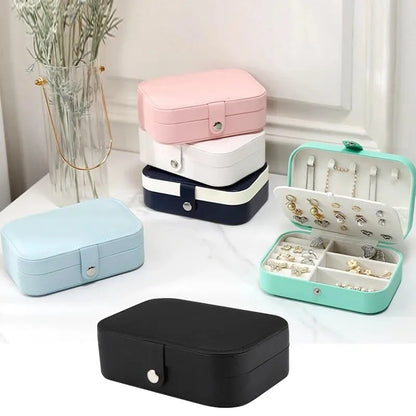 PU Leather Jewellery Organisers Box