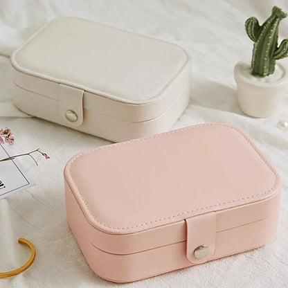 PU Leather Jewellery Organisers Box