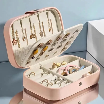 PU Leather Jewellery Organisers Box