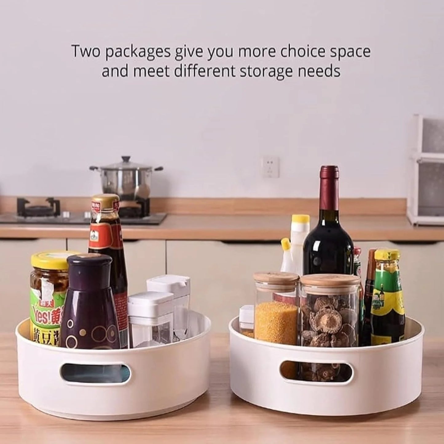 360° Rotating Multipurpose Tray (Pack of 2)