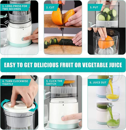 Portable USB Charging Electric Citrus Juicer