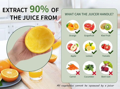 Portable USB Charging Electric Citrus Juicer