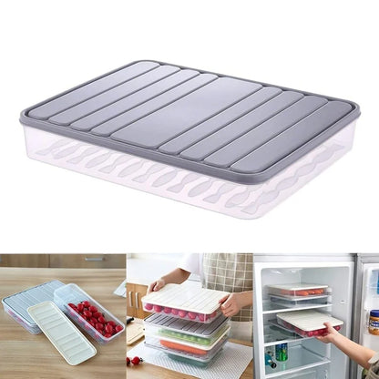 (Set Of 3) Fridge Storage Containers for Kitchen