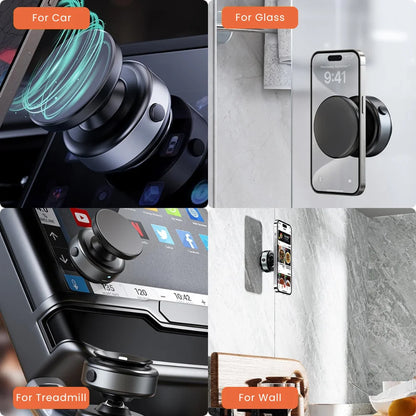 360° Rotatable Vacuum Suction Magnetic Phone Holder