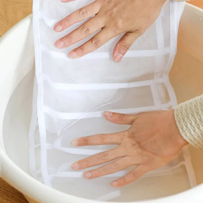 7 Compartment Transparent Clothes Organiser