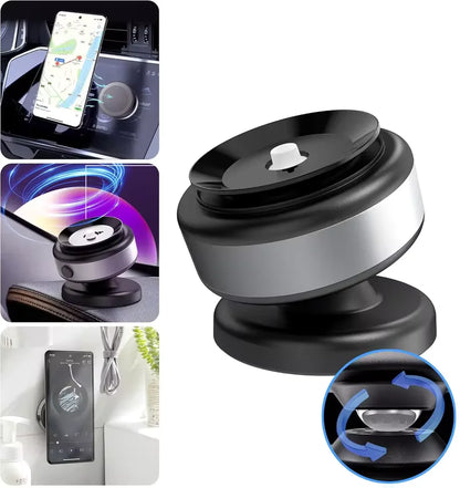 360° Rotatable Vacuum Suction Magnetic Phone Holder