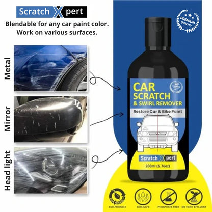 Car And Bike Scratch & Swirl Remover - Scratches gone, Shine on