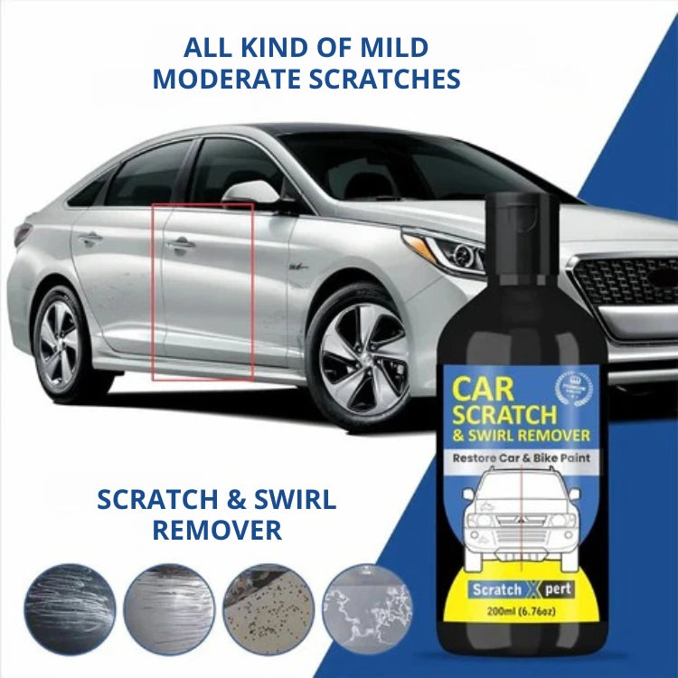 Car And Bike Scratch & Swirl Remover - Scratches gone, Shine on