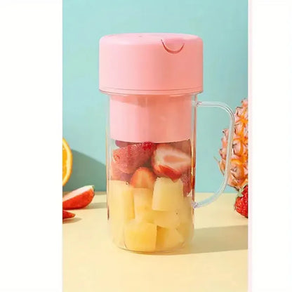 Mini Electric Juicer With Straw