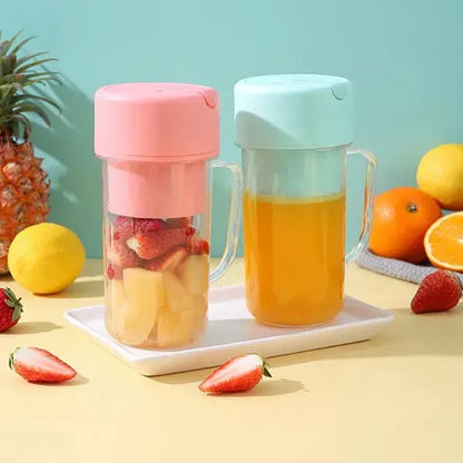 Mini Electric Juicer With Straw
