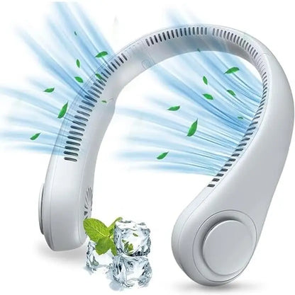 USB Rechargeable Stylish Portable Neck Fan